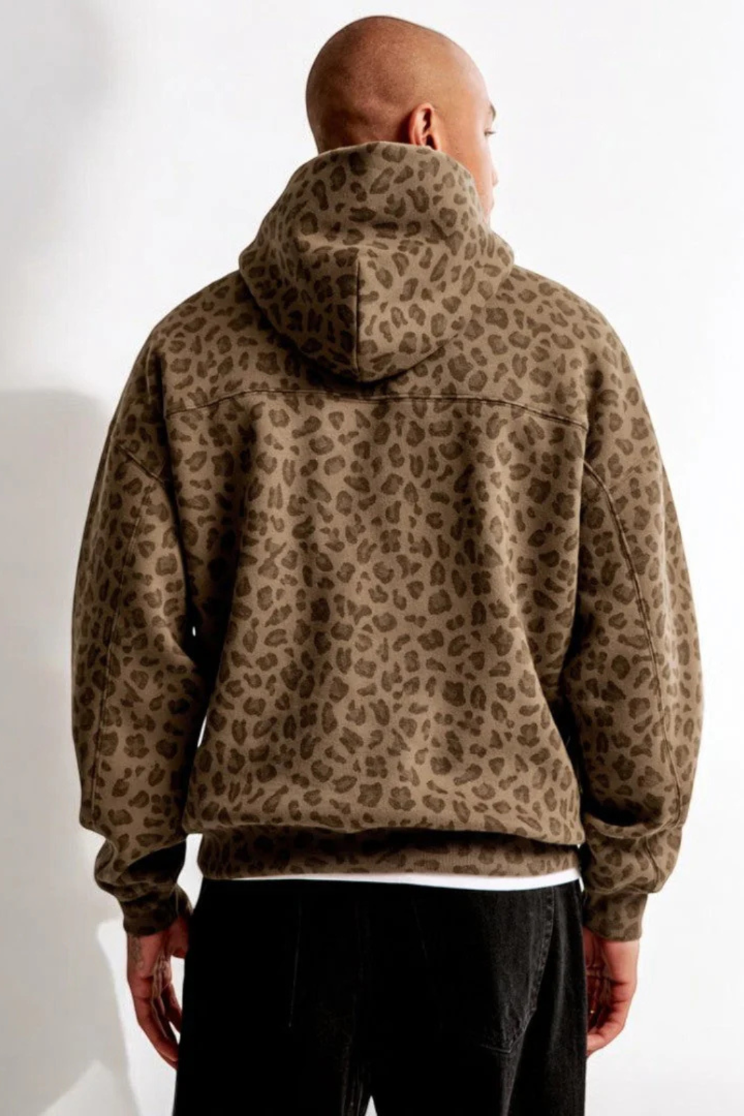 Unisex Cheetah Pattern Hoodie