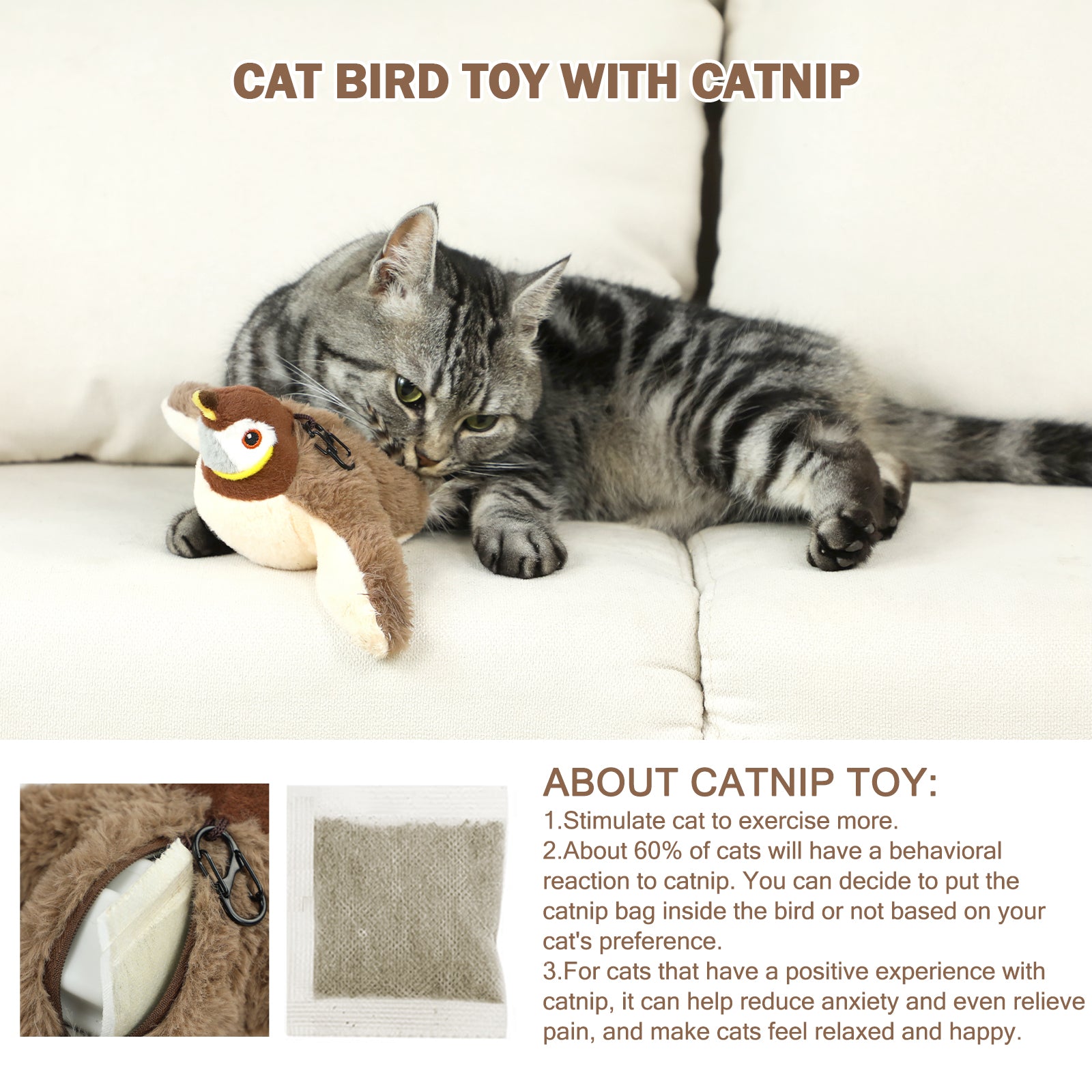 FlutterBird Cat Toy